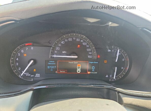 1G6AX5SX1H0216591 2017 CADILLAC CTS Gray Սարքավորումների վահանակի տեսք