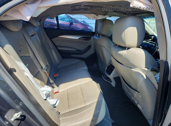 1G6AX5SX1H0216591 2017 CADILLAC CTS Gray Հետևի նստատեղերի տեսք
