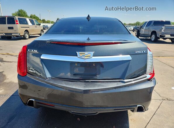1G6AX5SX1H0216591 2017 CADILLAC CTS Gray Հետևի տեսք