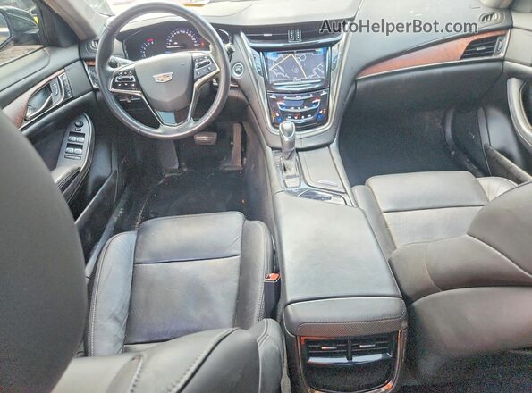 1G6AX5SX2G0122220 2016 CADILLAC CTS Black Առջևի վահանակի տեսք
