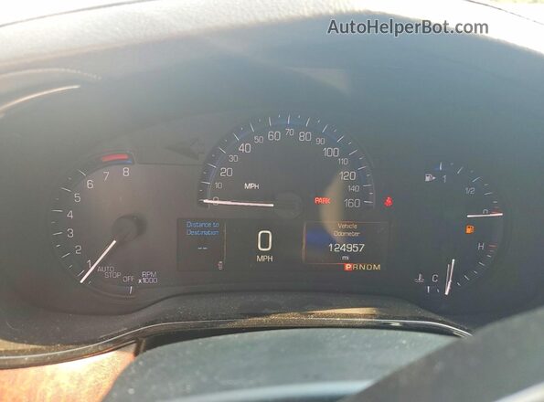 1G6AX5SX2G0122220 2016 CADILLAC CTS Black Սարքավորումների վահանակի տեսք