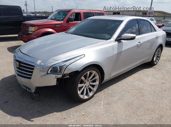 1G6AX5SX3K0101546 2019 CADILLAC CTS Серебряный Передняя левая четверть