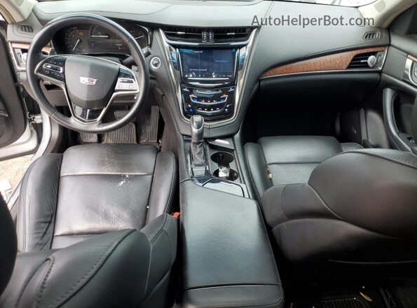 1G6AX5SX4J0135803 2018 CADILLAC CTS Серебряный Вид панели приборов