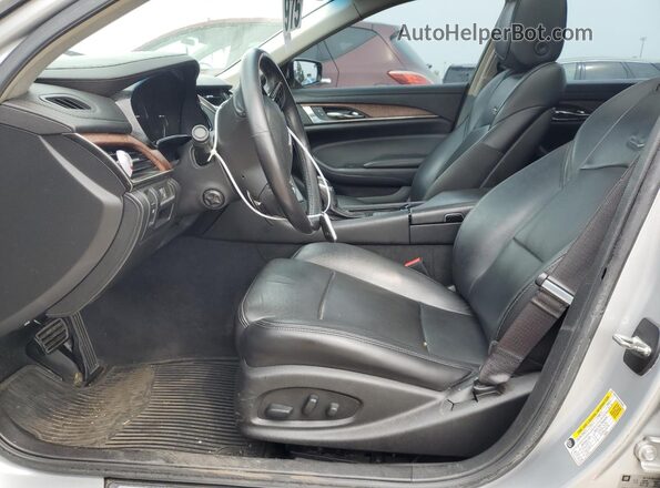 1G6AX5SX4J0135803 2018 CADILLAC CTS Серебряный Вид салона спереди
