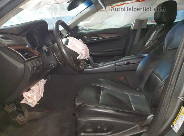 1G6AX5SX5G0131204 2016 CADILLAC CTS Gray წინა სალონის ხედი
