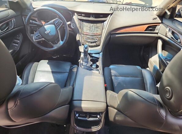1G6AX5SX6G0184039 2016 CADILLAC CTS Black წინა პანელის ხედი