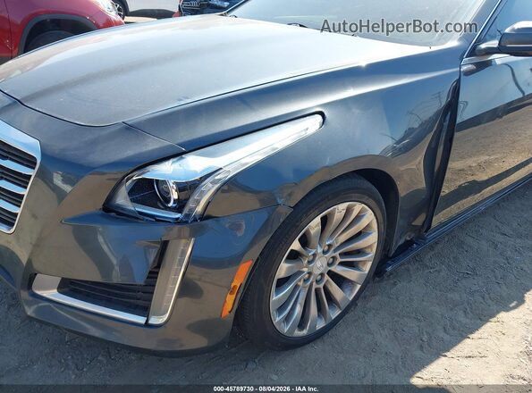 1G6AX5SXXG0174243 2016 CADILLAC CTS Серый Вид спереди