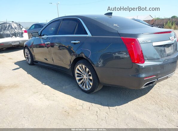 1G6AX5SXXG0174243 2016 CADILLAC CTS Серый Задняя левая четверть