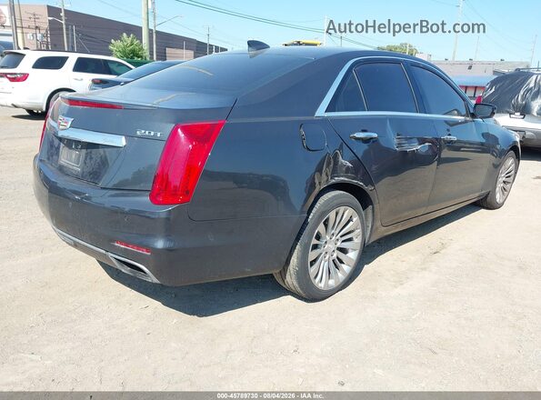1G6AX5SXXG0174243 2016 CADILLAC CTS Серый Задняя правая четверть