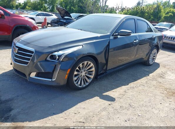 1G6AX5SXXG0174243 2016 CADILLAC CTS Серый Передняя левая четверть