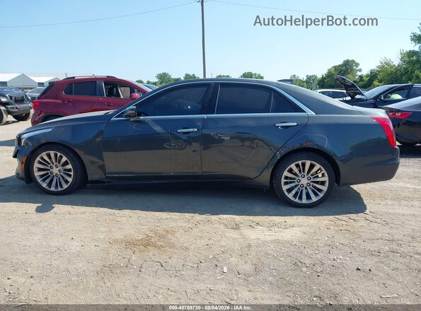 1G6AX5SXXG0174243 2016 CADILLAC CTS Серый Панорамный вид салона 360°