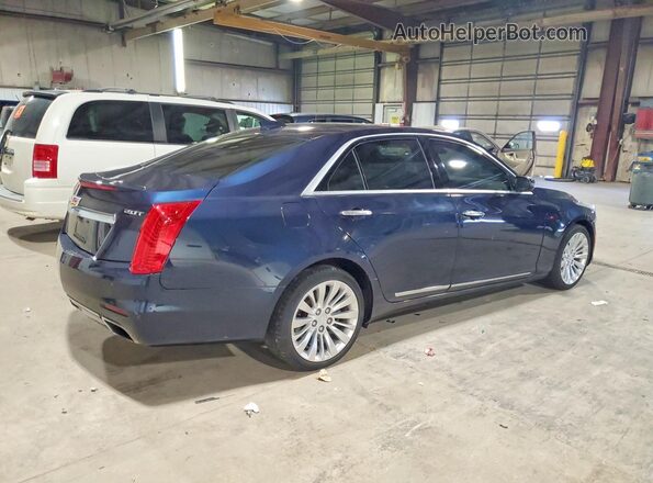 1G6AX5SXXG0174307 2016 CADILLAC CTS Синий Вид спереди