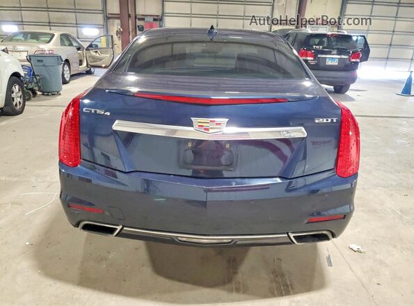 1G6AX5SXXG0174307 2016 CADILLAC CTS Синий Вид задней части салона