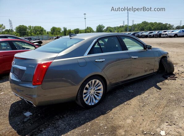 1G6AX5SXXG0176185 2016 CADILLAC CTS Gray Հետևի աջ