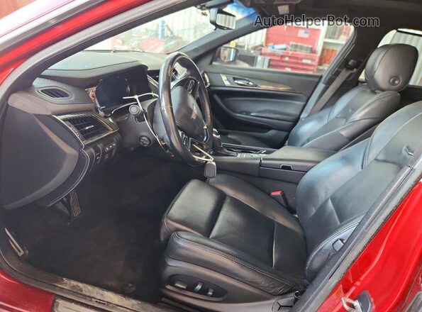 1G6AY5SS1H0157334 2017 CADILLAC CTS Red Սալոնի դիմացի տեսք