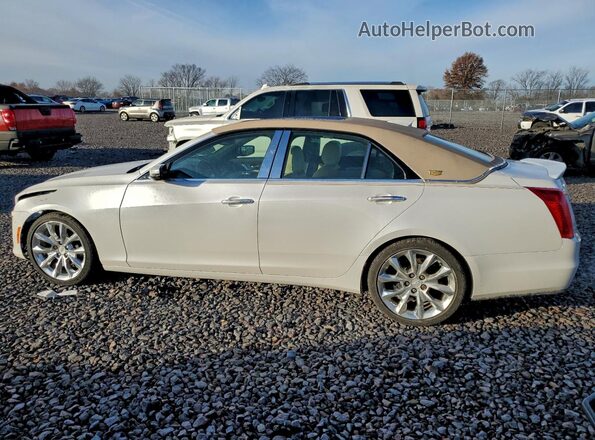 1G6AY5SSXJ0142658 2018 CADILLAC CTS White Tył lewy