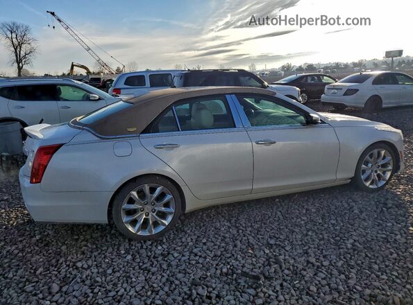 1G6AY5SSXJ0142658 2018 CADILLAC CTS White Przód prawy