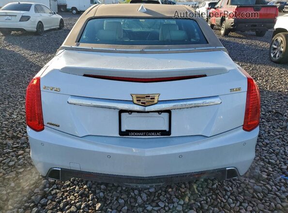 1G6AY5SSXJ0142658 2018 CADILLAC CTS White Widok wnętrza 360 stopni