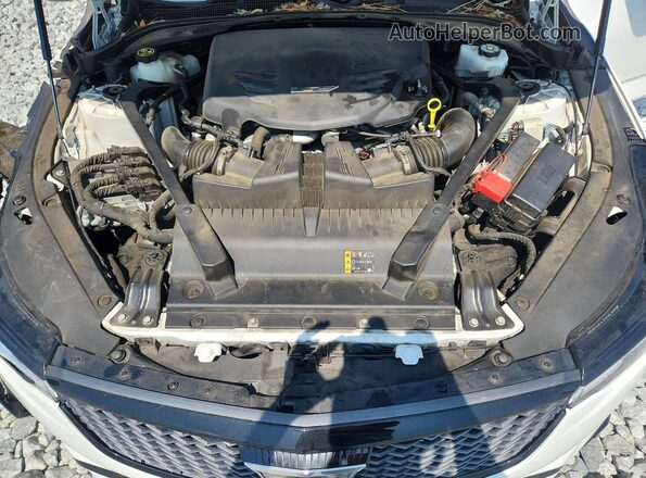 1G6D75RP1N0410312 2022 CADILLAC CT4 White Вид задньої частини салону