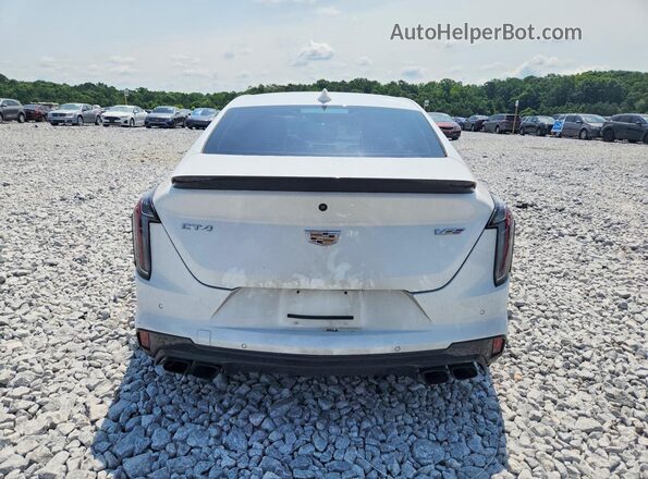 1G6D75RP1N0410312 2022 CADILLAC CT4 White Вид ззаду