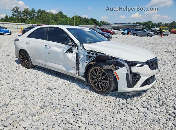 1G6D75RP1N0410312 2022 CADILLAC CT4 White Передня права чверть