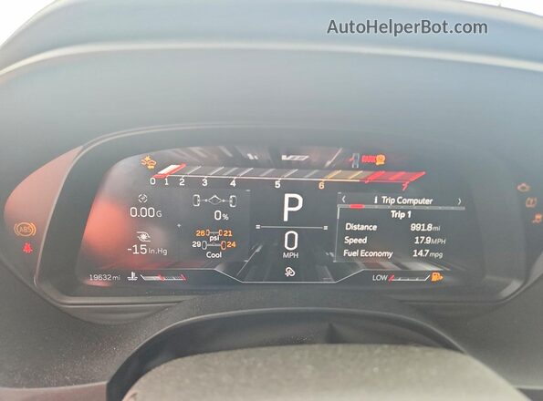 1G6D75RP7N0411089 2022 CADILLAC CT4 Black ხელსაწყოთა პანელის ხედი