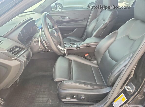 1G6D75RP7N0411089 2022 CADILLAC CT4 Black წინა სალონის ხედი