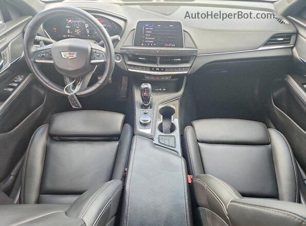 1G6D75RP7N0411089 2022 CADILLAC CT4 Black წინა პანელის ხედი