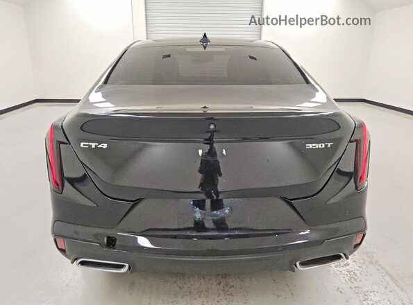 1G6DB5RK2N0127968 2022 CADILLAC CT4 Black Вид ззаду