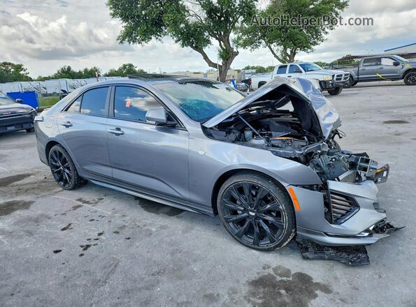 1G6DC5RK7M0148102 2021 CADILLAC CT4 Gray Передня права чверть