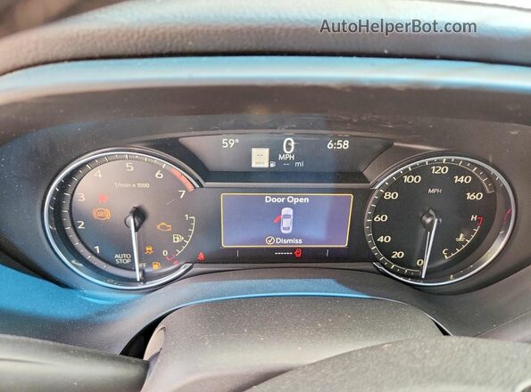 1G6DC5RK7M0148102 2021 CADILLAC CT4 Gray Вид щитка приладів