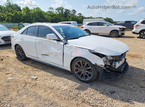 1G6DC5RK8L0140119 2020 CADILLAC CT4 Белый Передняя правая четверть
