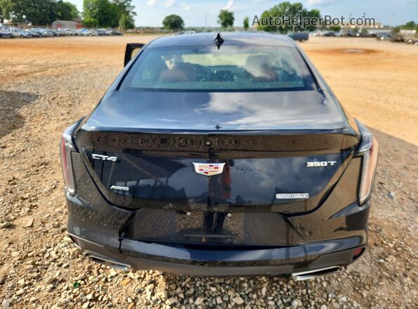 1G6DF5RK6R0128163 2024 CADILLAC CT4 Black Հետևի տեսք