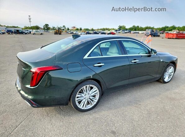 1G6DF5RK9L0146759 2020 CADILLAC CT4 Зеленый Задняя правая четверть