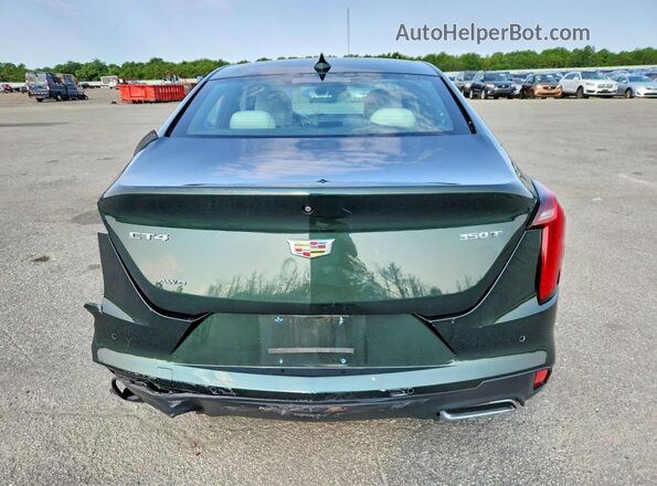 1G6DF5RK9L0146759 2020 CADILLAC CT4 Зеленый Вид сзади