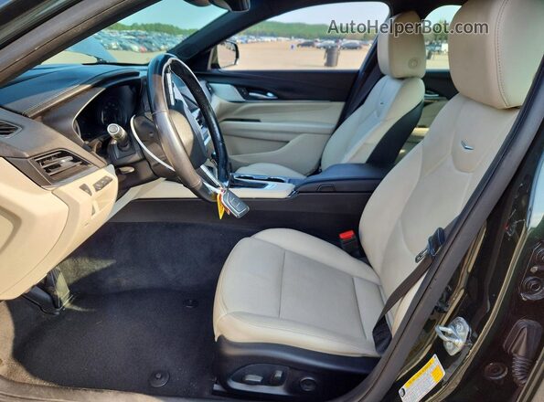 1G6DF5RK9L0146759 2020 CADILLAC CT4 Зеленый Вид салона спереди