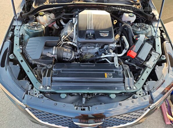 1G6DF5RK9L0146759 2020 CADILLAC CT4 Зеленый Вид задней части салона