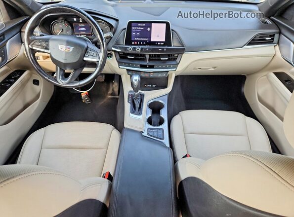 1G6DF5RK9L0146759 2020 CADILLAC CT4 Зеленый Вид панели приборов