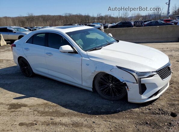 1G6DF5RK9M0121829 2021 CADILLAC CT4 White Delantero derecho