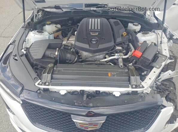 1G6DH5RL2P0138673 2023 CADILLAC CT4 White Widok wnętrza z tyłu