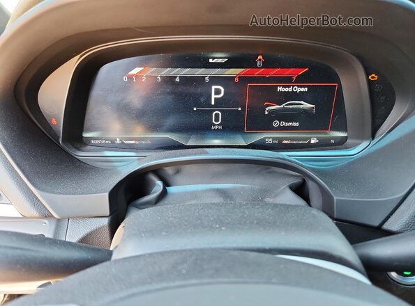 1G6DH5RL9M0144112 2021 CADILLAC CT4 Black Вид щитка приладів