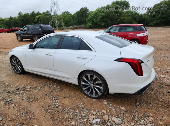 1G6DJ5RK8M0118693 2021 CADILLAC CT4 White Trasero izquierdo