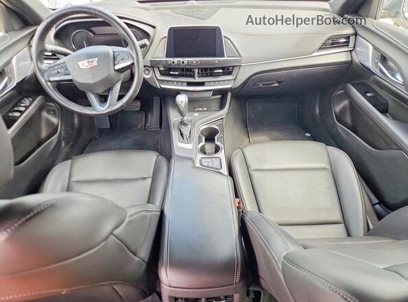 1G6DJ5RKXM0126181 2021 CADILLAC CT4 Gray Առջևի վահանակի տեսք