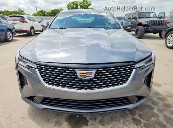 1G6DJ5RKXM0126181 2021 CADILLAC CT4 Gray Դիմացի տեսք