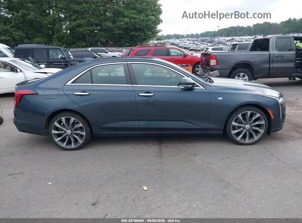 1G6DK5RKXM0125352 2021 CADILLAC CT4 Dark Blue Вид задньої частини салону