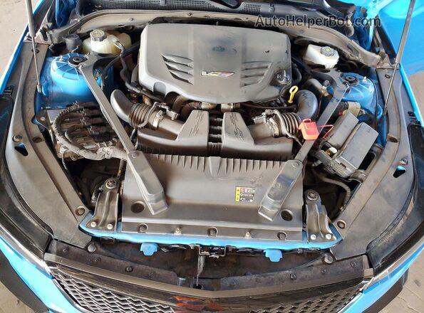 1G6DL5RP9P0561056 2023 CADILLAC CT4 Blue Սալոնի հետևի տեսք