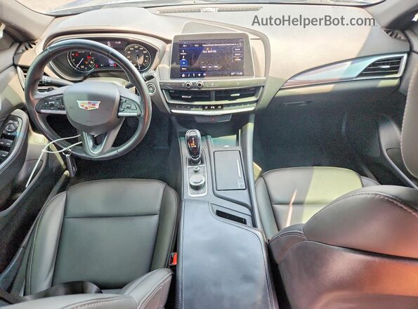 1G6DM5RK1L0120615 2020 CADILLAC CT5 Silver Dashboard view