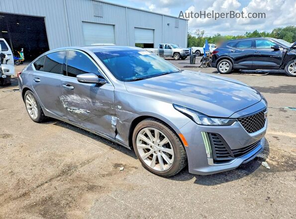1G6DM5RK1L0120615 2020 CADILLAC CT5 Silver Front right
