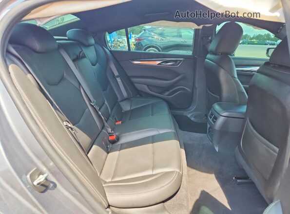1G6DM5RK1L0120615 2020 CADILLAC CT5 Silver Rear seats view