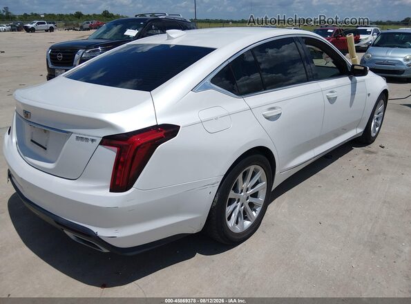 1G6DM5RK7L0115239 2020 CADILLAC CT5 White Задня права чверть